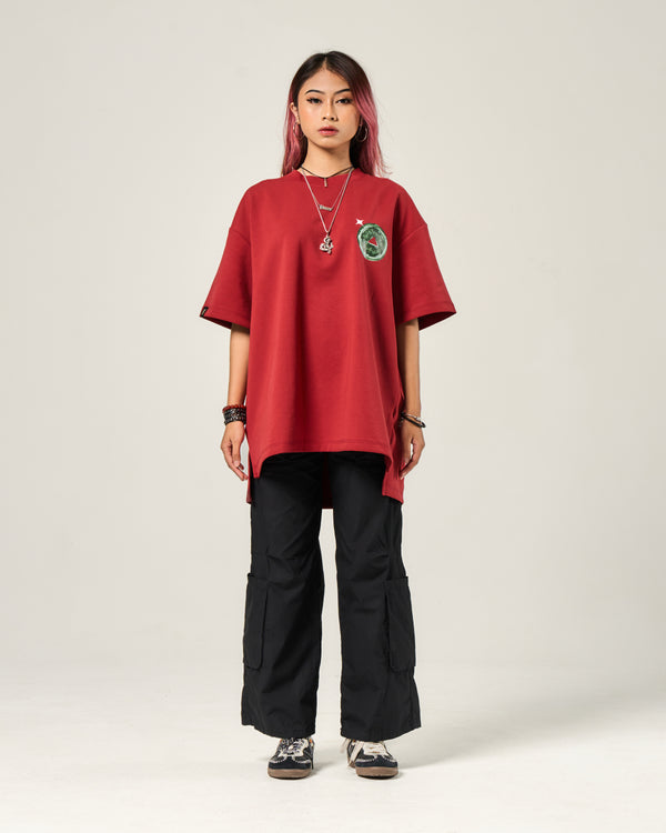 BIGBONES COINS TEE - MAROON